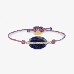 PULSERA INDIA SODALITA AZUL