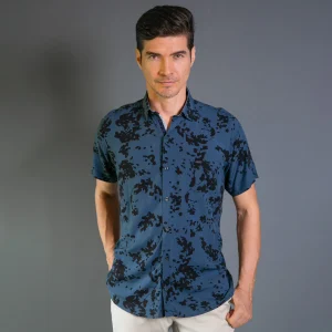Camisa Custom Sport Azul Oscuro - Kosta Azul
