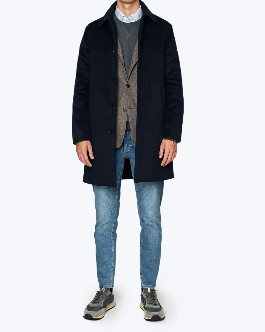 ABRIGO AZUL CON FORRO EXTRAIBLE SEVENTY - Imagen 5