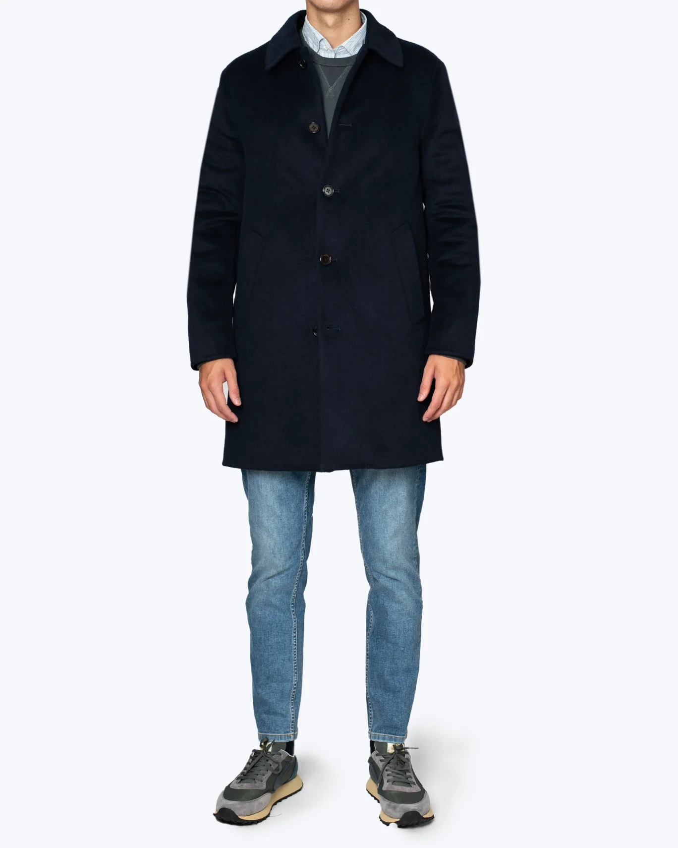 ABRIGO AZUL CON FORRO EXTRAIBLE SEVENTY - Imagen 6