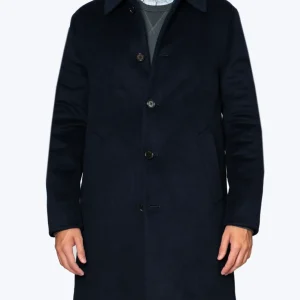 ABRIGO AZUL CON FORRO EXTRAIBLE SEVENTY