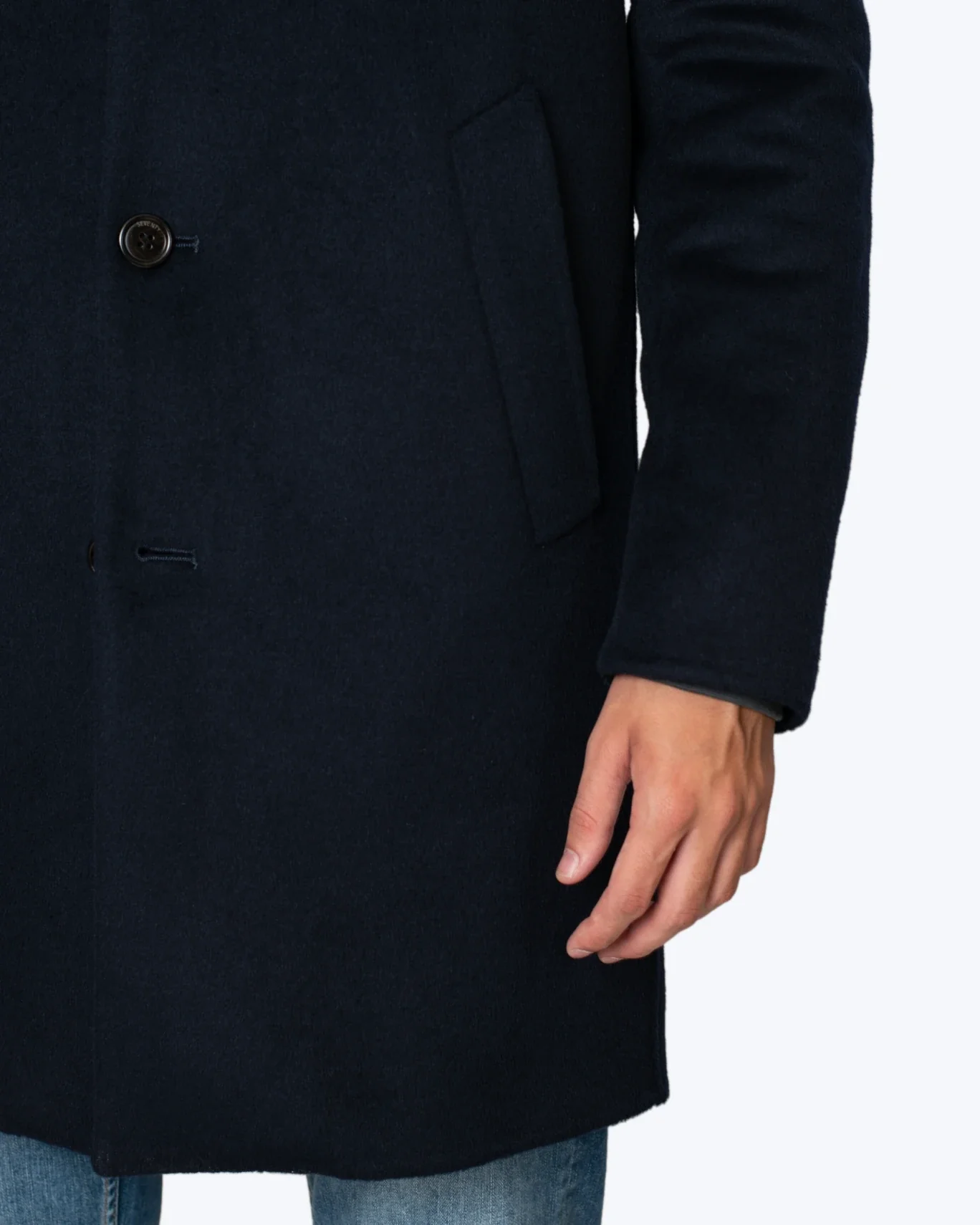 ABRIGO AZUL CON FORRO EXTRAIBLE SEVENTY - Imagen 4