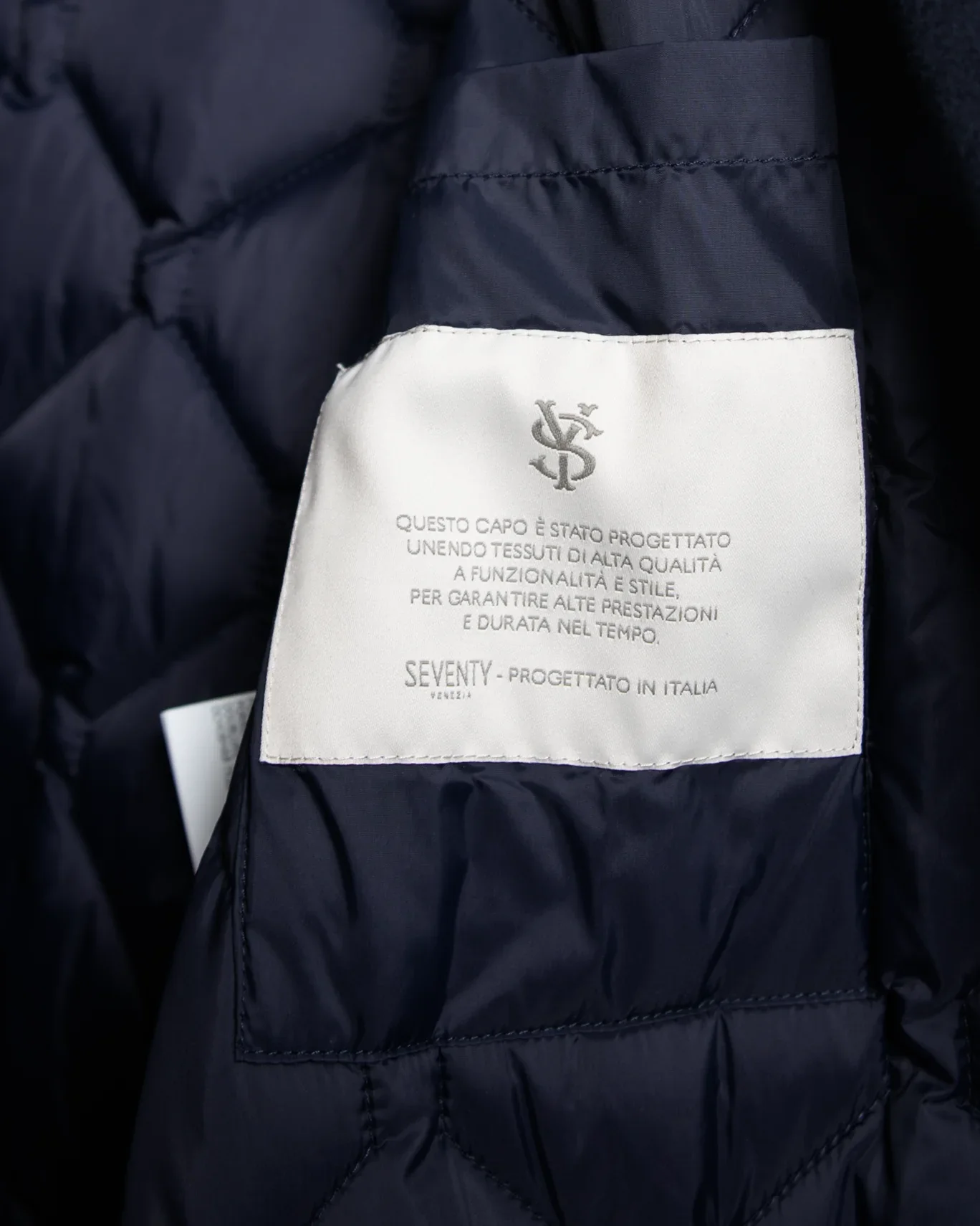 ABRIGO AZUL CON FORRO EXTRAIBLE SEVENTY - Imagen 8