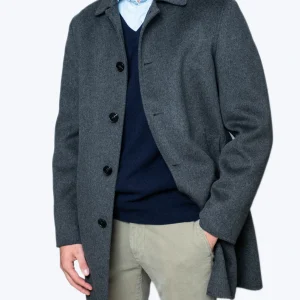 ABRIGO GRIS DE LANA PALTÓ