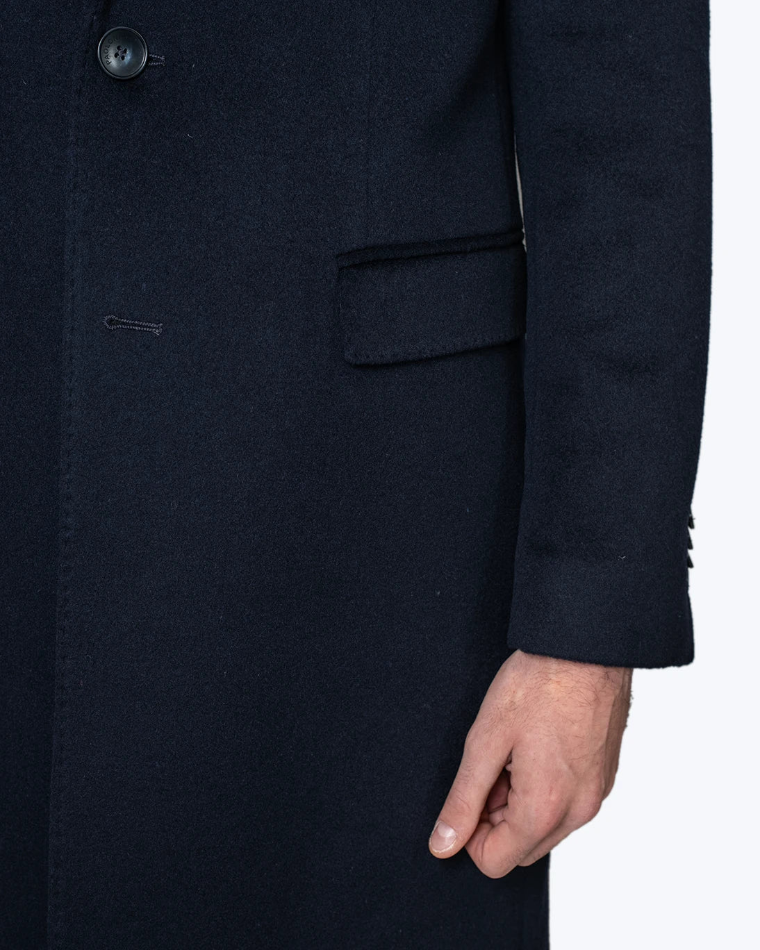 ABRIGO DE LANA Y CASHMERE CON FORRO PAOLONI - Imagen 6