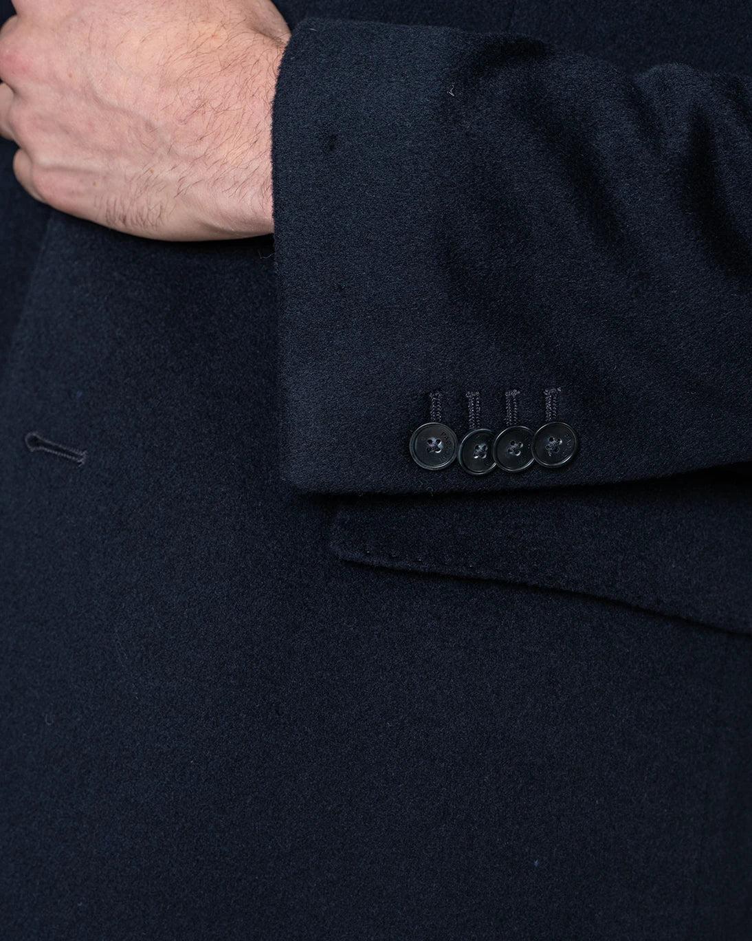 ABRIGO DE LANA Y CASHMERE CON FORRO PAOLONI - Imagen 5