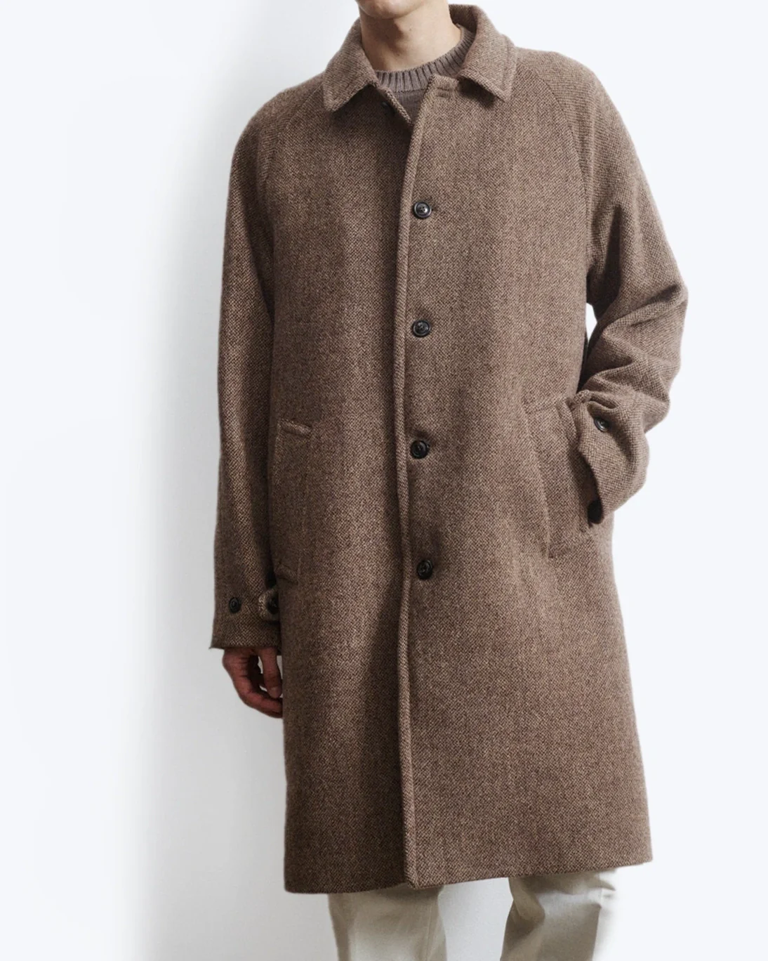 ABRIGO DE ESPIGA MARRÓN VALSTAR