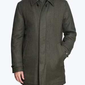 ABRIGO VERDE DE LANA MAXIMILIAN