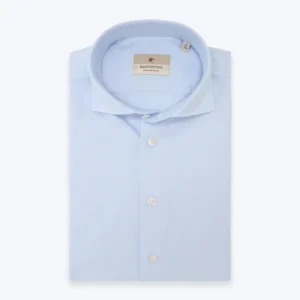CAMISA AZUL CLARO BASTONCINO