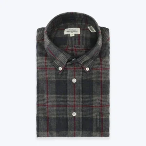 CAMISA ESCOCESA GRIS DE FRANELA HARTFORD
