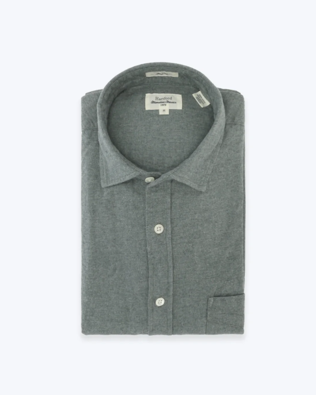 CAMISA DE FRANELA VERDE HARTFORD