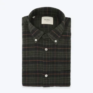 CAMISA ESCOCESA CON CUELLO ABOTONADO KOIKE