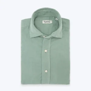 CAMISA DE MICROPANA VERDE CLARO SEEMS