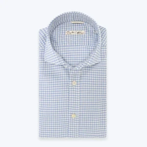 CAMISA DE CUADROS AZULES NEW ENGLAND