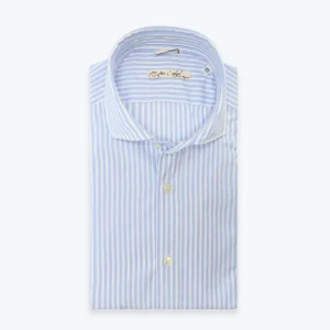 CAMISA DE RAYAS AZULES Y BLANCAS NEW ENGLAND