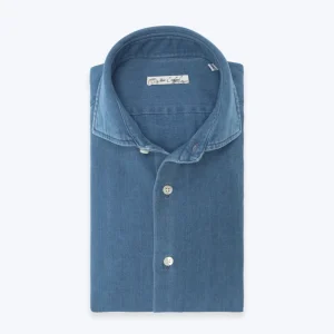 CAMISA DE ESPIGA DENIM NEW ENGLAND
