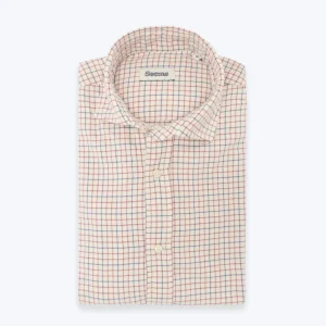 CAMISA DE CUADROS ROJOS Y AZULES SEEMS