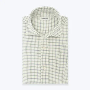 CAMISA DE CUADROS AZULES Y VERDES SEEMS