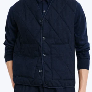 CHALECO AZUL DE ROMBOS HARTFORD