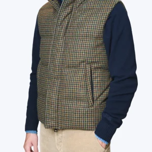 CHALECO DE LANA PATA DE GALLO ZEROSETTANTA