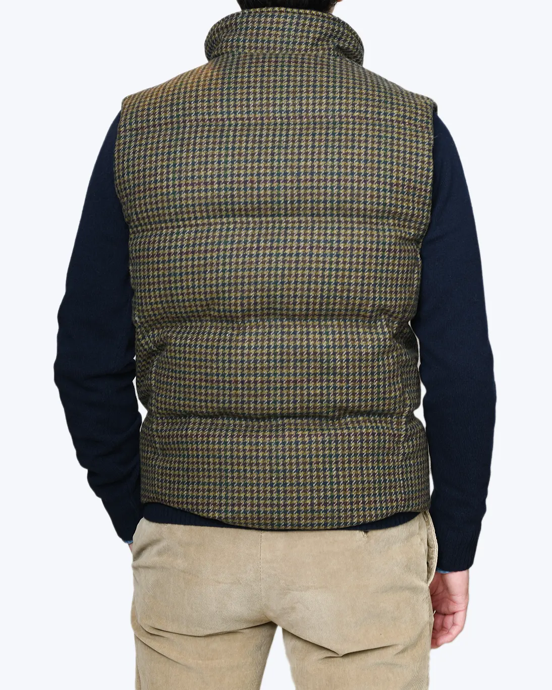 CHALECO DE LANA PATA DE GALLO ZEROSETTANTA - Imagen 4