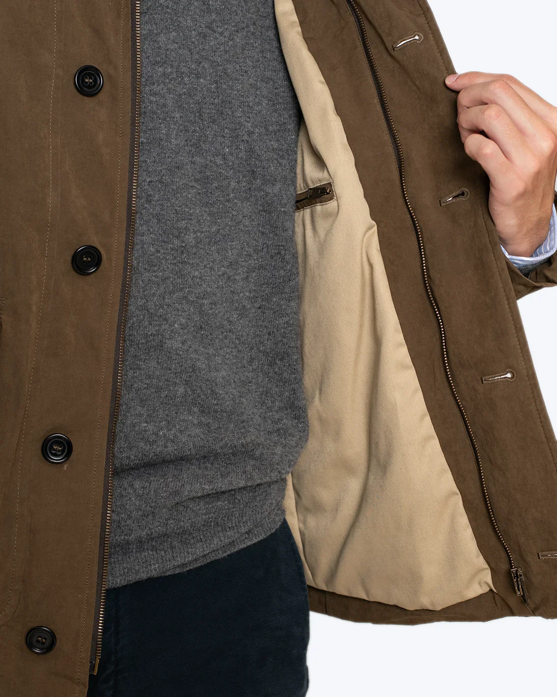 CAZADORA VERDE ZEROSETTANTA - Imagen 4