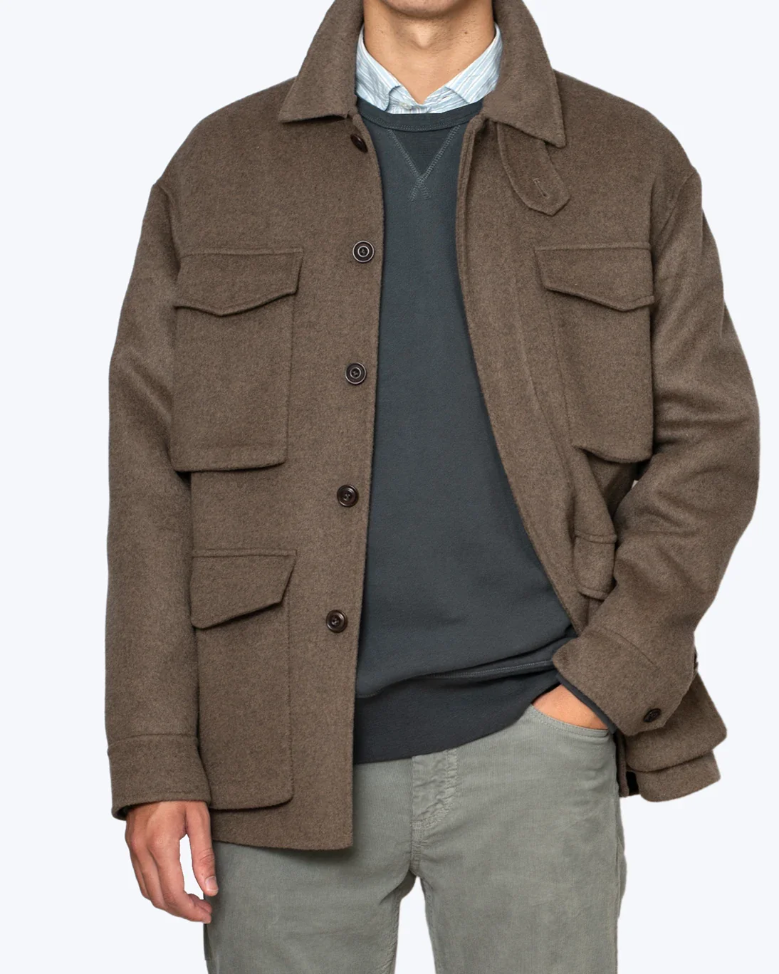 CAZADORA TOPO DE LANA HARTFORD