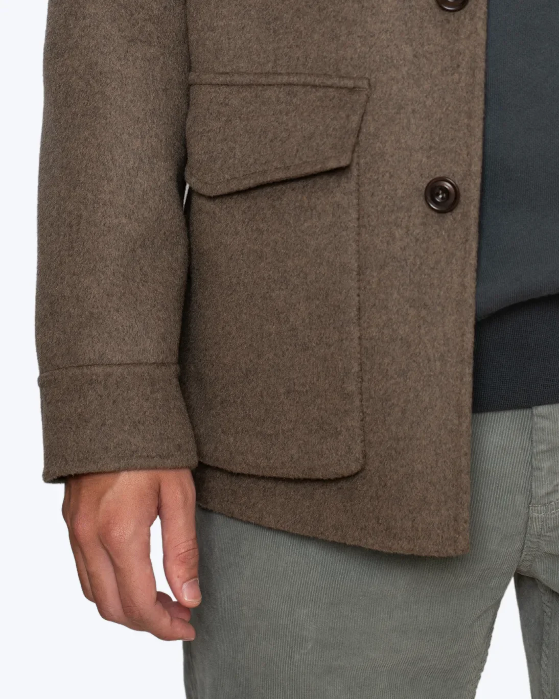 CAZADORA TOPO DE LANA HARTFORD - Imagen 6