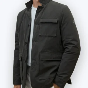 CAZADORA VERDE GRISÁCEA ECOALF