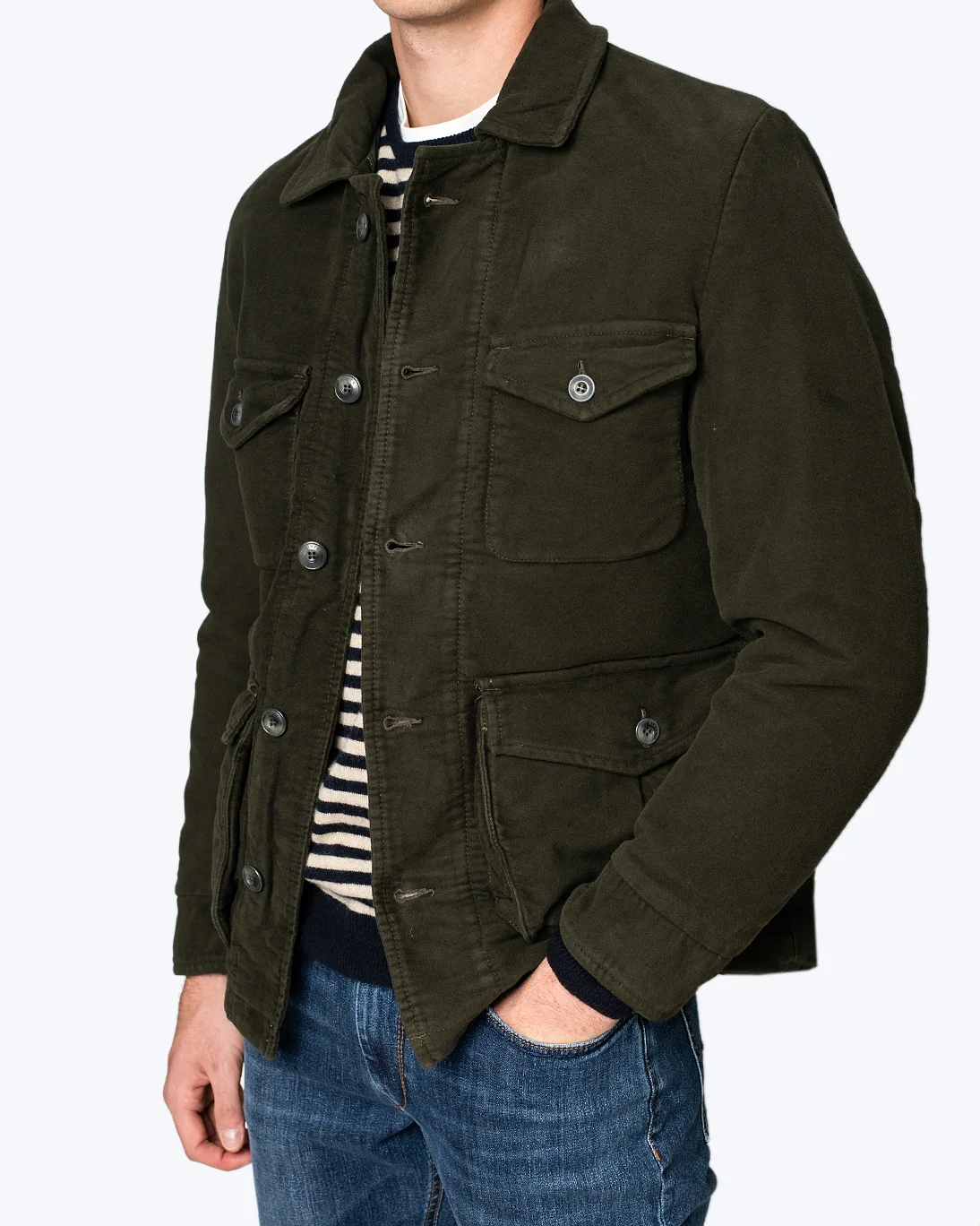 SAHARIANA VERDE MOLESKINE SMITH BL´KER