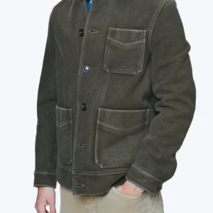 CAZADORA VERDE DE LANA CIRCOLO