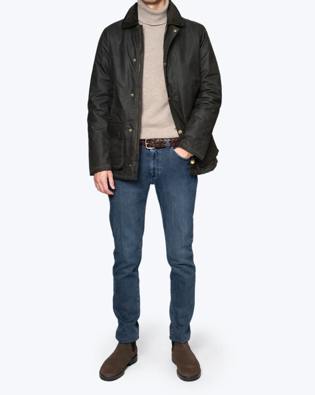 CAZADORA VERDE OSCURO BRIXTOL TEXTILES - Imagen 5