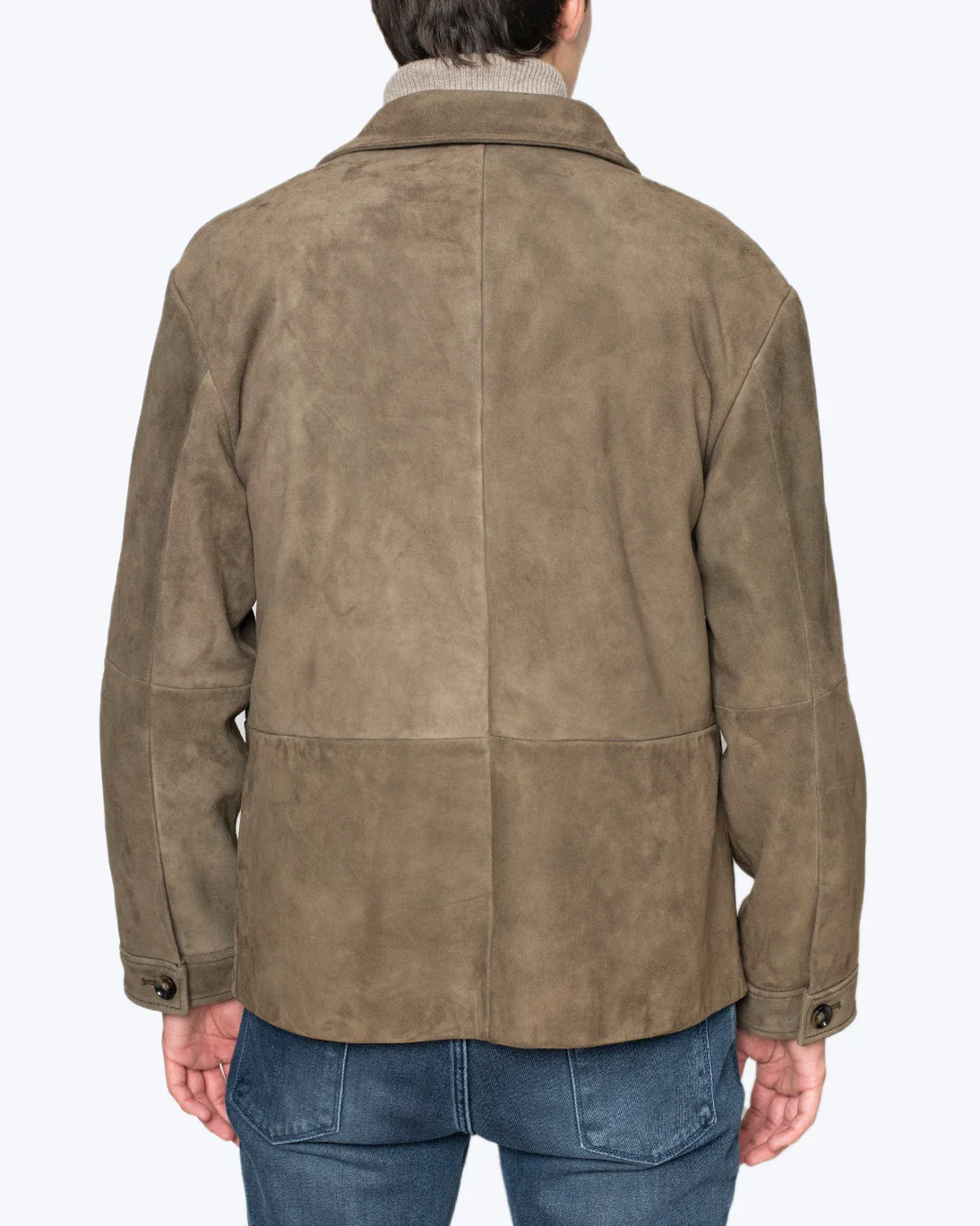 CAZADORA VERDE DE PIEL THE JACK LEATHERS - Imagen 7