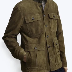 CAZADORA DE ANTE MUSGO VALSTAR