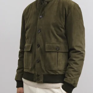 CAZADORA DE ANTE ACOLCHADA VALSTAR