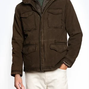 CAZADORA DE PIEL MARRÓN CON FORRO THE JACK LEATHERS