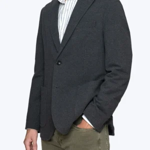 BLAZER DE ALGODÓN GRIS CIRCOLO