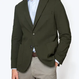 BLAZER VERDE DE ALGODÓN CIRCOLO