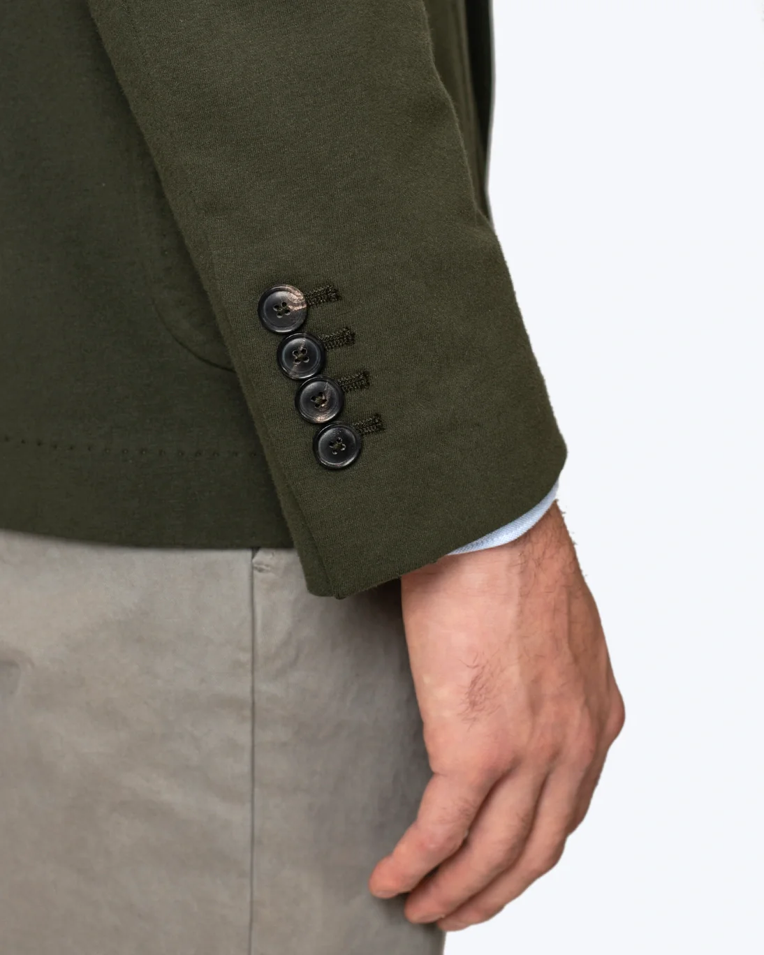 BLAZER VERDE DE ALGODÓN CIRCOLO - Imagen 6