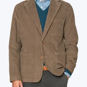 BLAZER DE PANA MARRÓN HARTFORD