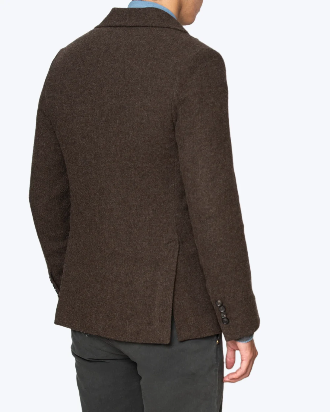 BLAZER DE LANA MARRÓN CIRCOLO - Imagen 5