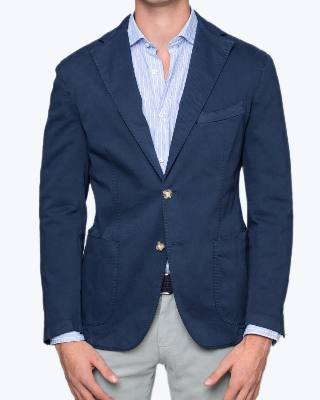 BLAZER AZUL JERRY KEY