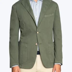 BLAZER VERDE DE ALGODÓN JERRY KEY
