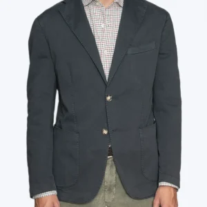 BLAZER GRIS OSCURO DE ALGODÓN JERRY KEY