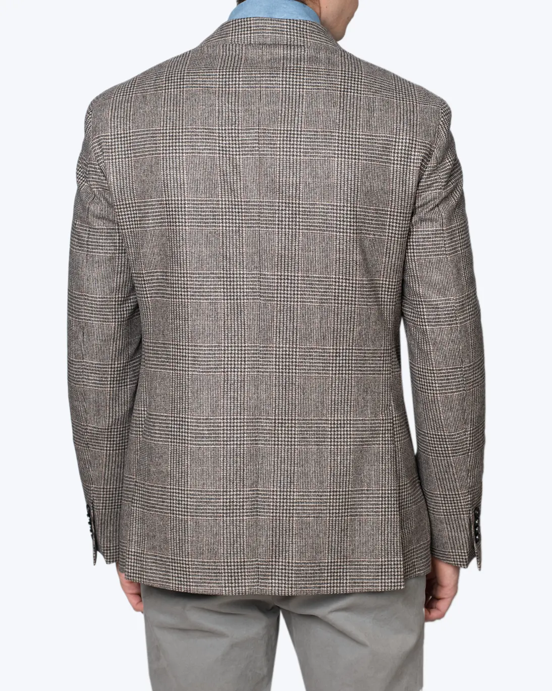 BLAZER DE LANA PATA DE GALLO MARRÓN L.B.M 1911 - Imagen 7