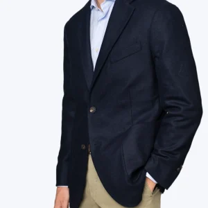 BLAZER DE CASHMERE AZUL ALTEA
