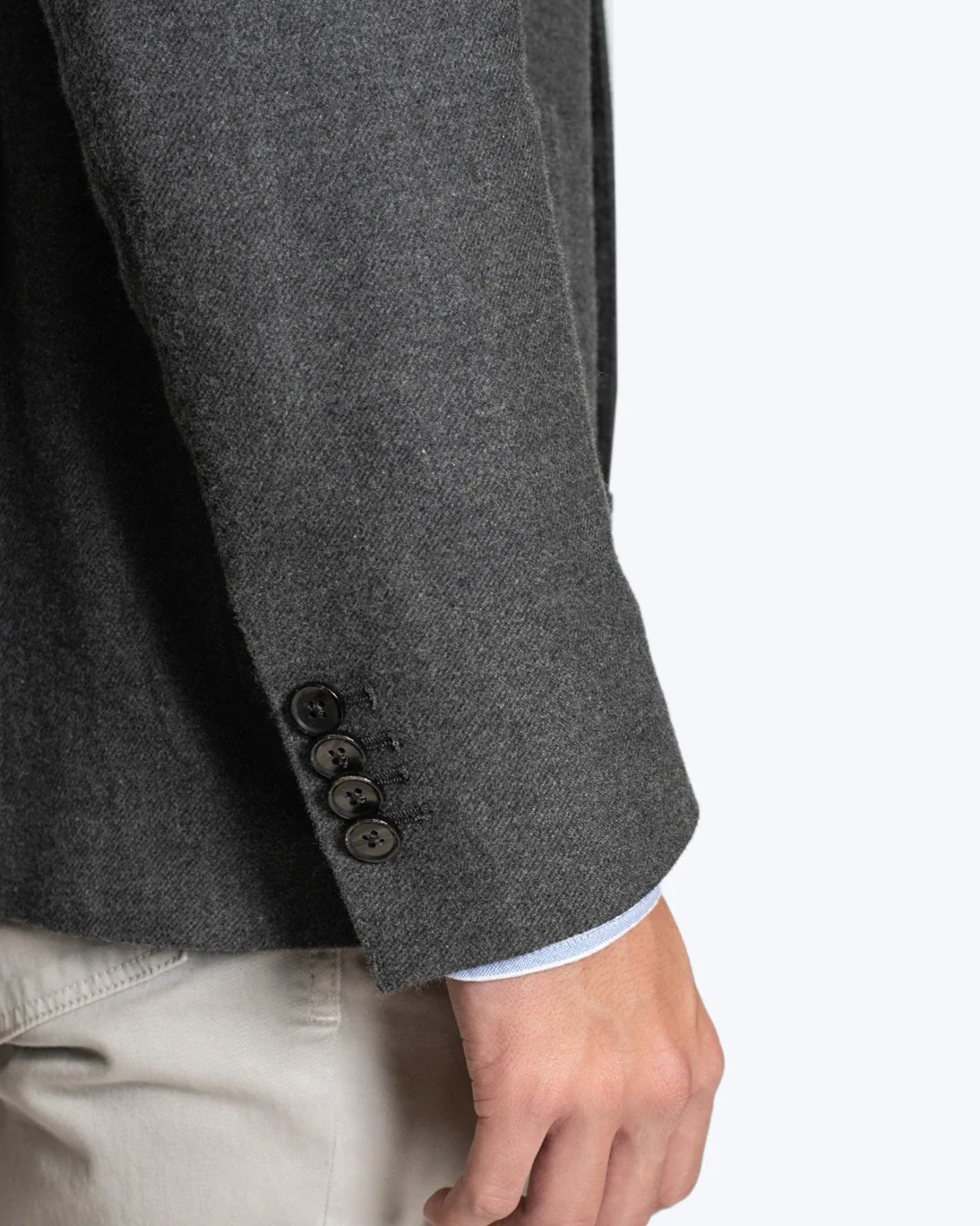 BLAZER DE ALGODÓN GRIS L.B.M. 1911 - Imagen 5