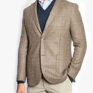 BLAZER DE LANA PATA DE GALLO BREUER