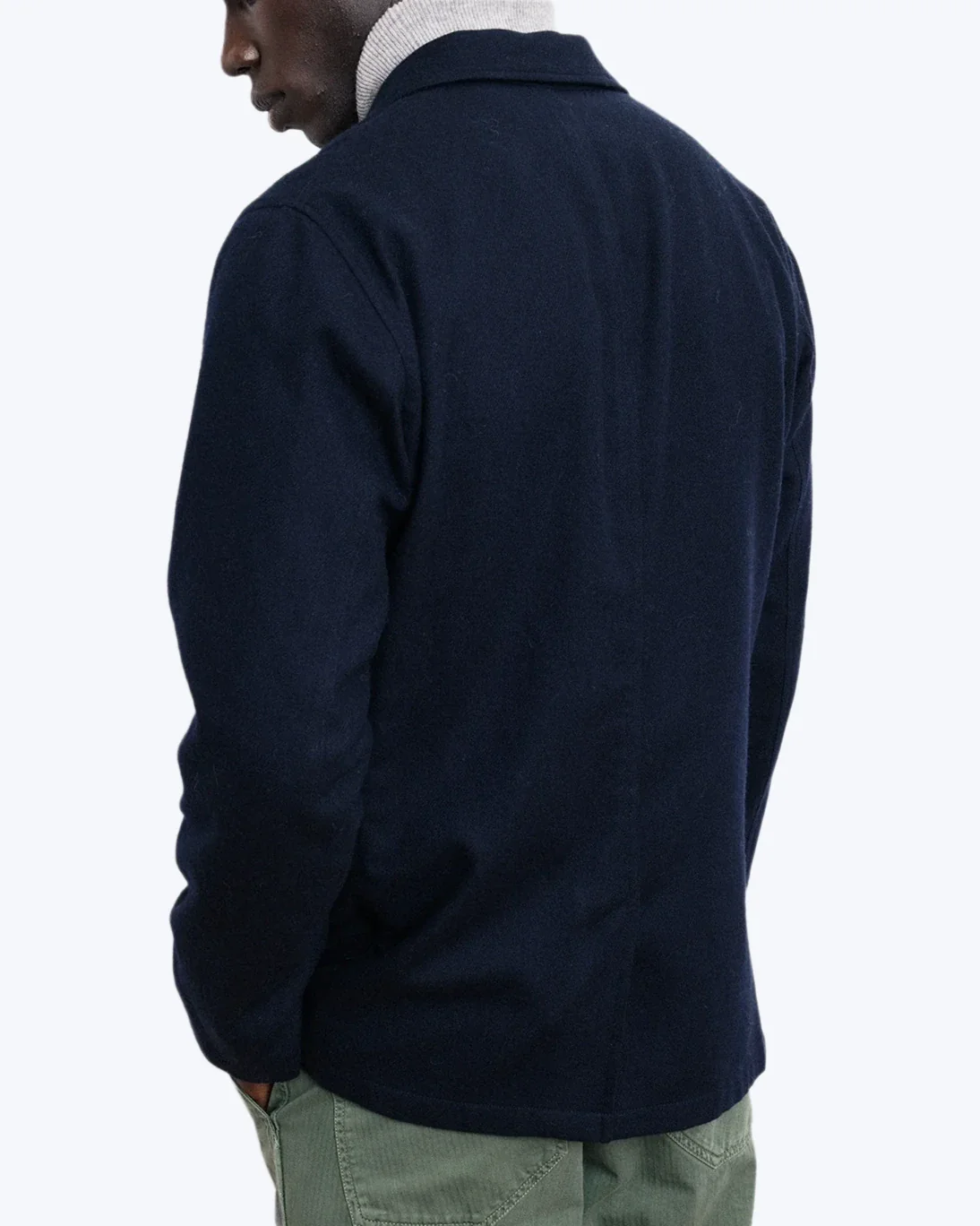 BLAZER DE LANA AZUL MARINO HARTFORD - Imagen 3