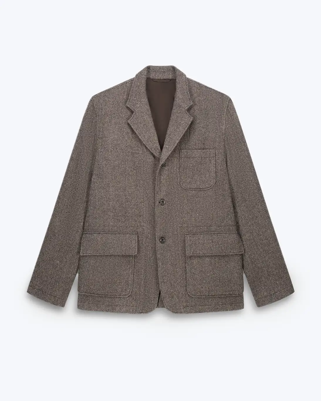 BLAZER DE ESPIGA MARRÓN HARTFORD - Imagen 5